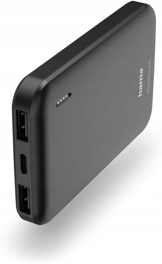 Powerbanka 5000 mAh 3 Porty Usb-c 2x Usb-a Kompaktní Rychlé Nabíjení