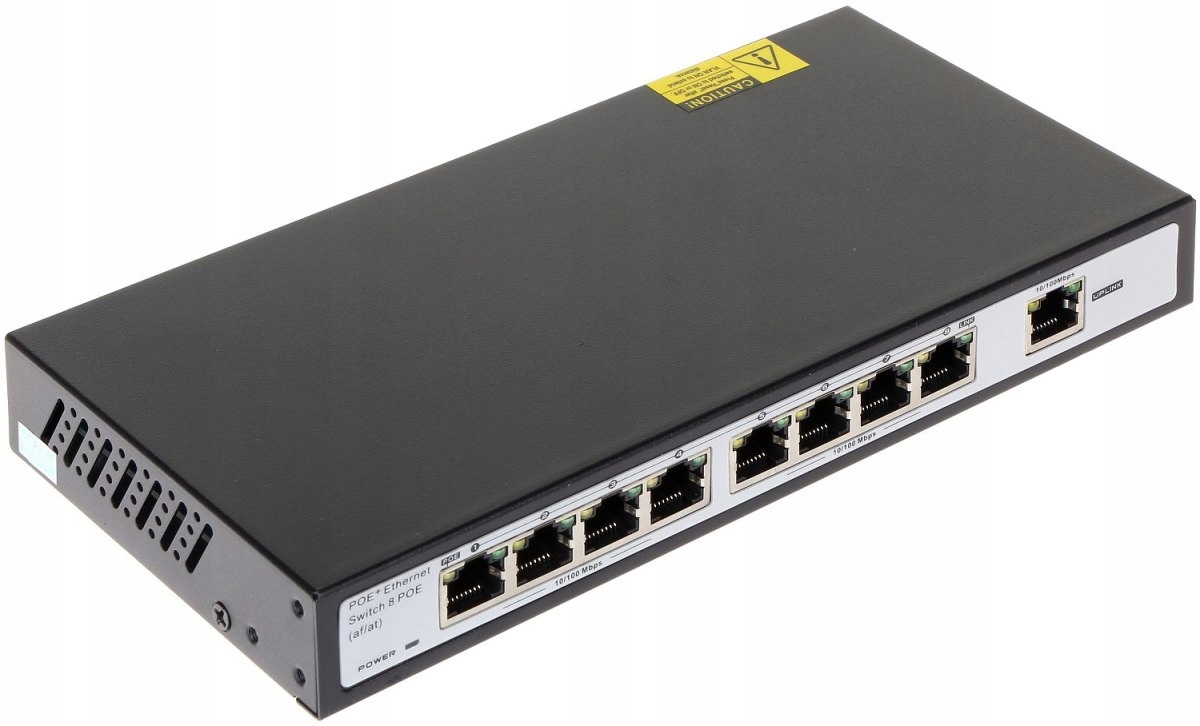 Poe Switch GTS-A1-10-81 8PORTOVÝ