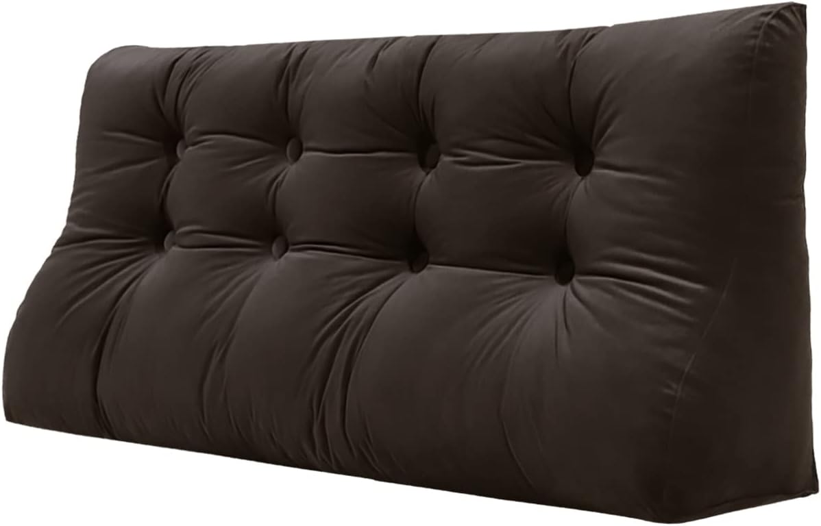 Trojuholníková klinová poduška na čítanie zadná podpora 120X50X20CM