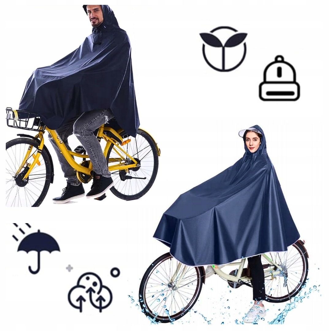Płaszcz Przeciwdeszczowy Ponczo Rowerowe Płaszcze Peleryny Przeciwdeszczowe