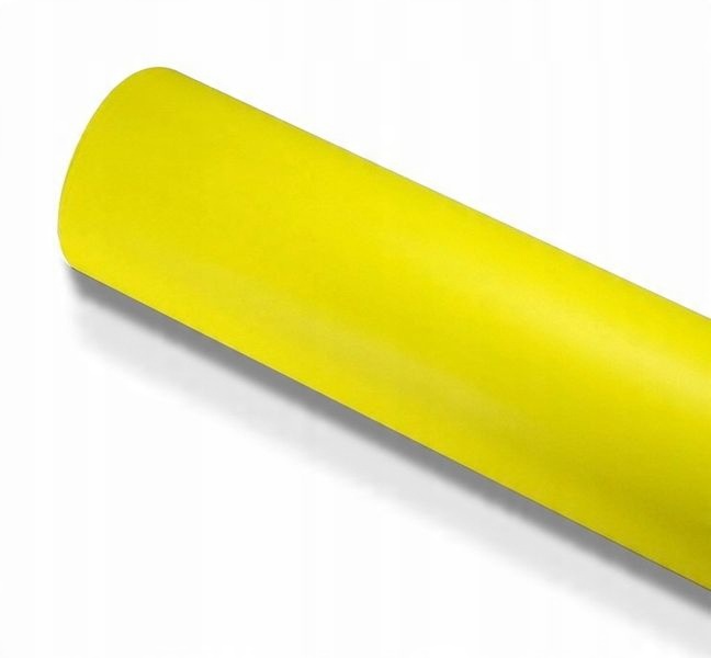 

Folia Okleina Meblowa Na Meble Matowa Żółta 100cm