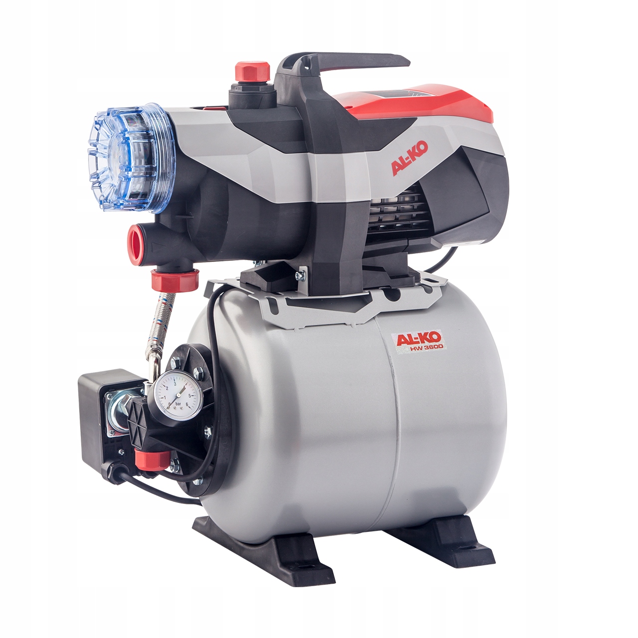 Al-ko Hw 3600 Pompa Hydroforowa Ze Zbiornikiem 17L 3600L/H 850W 3,8BAR