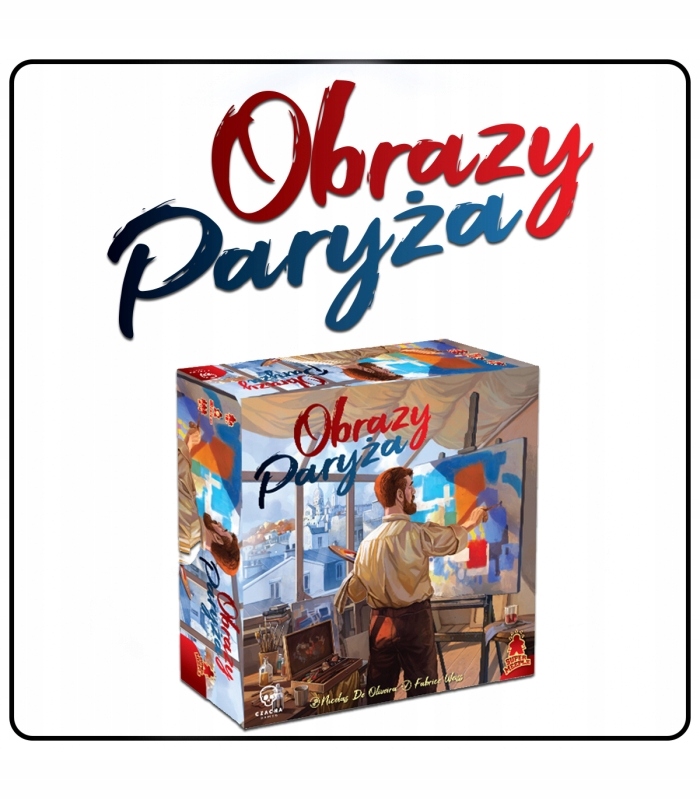 Gra planszowa Obrazy Paryża Czacha Games
