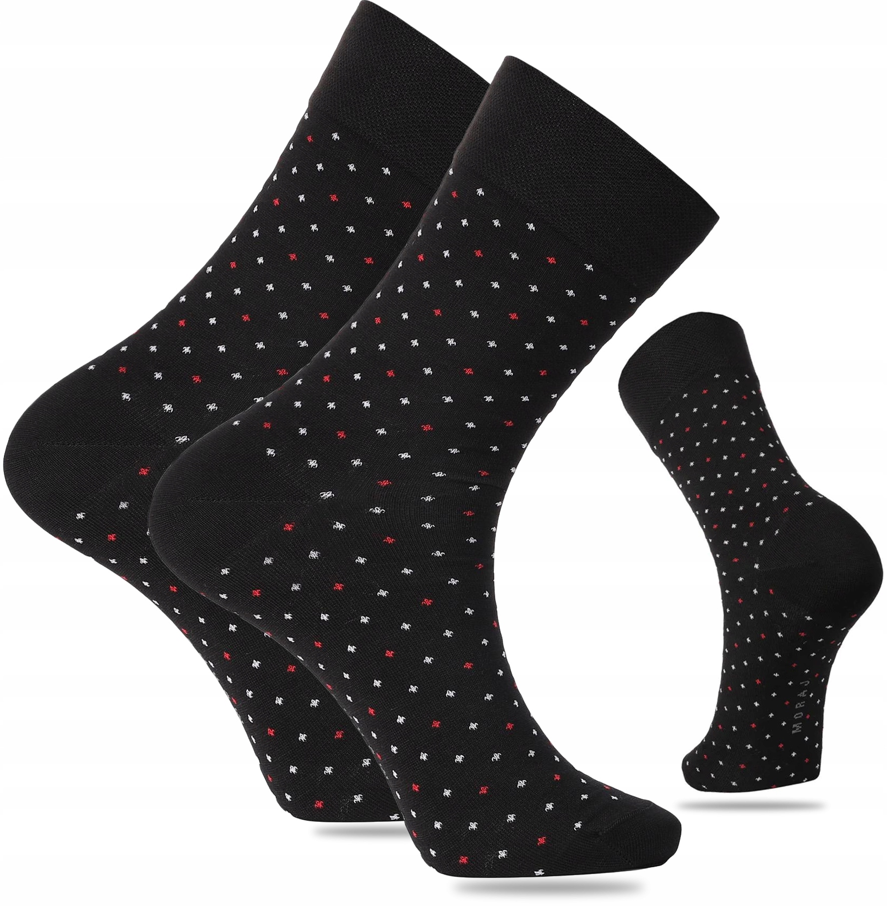 Pánské ponožky Garniturové Premium z mercerované bavlny Moraj 39-42