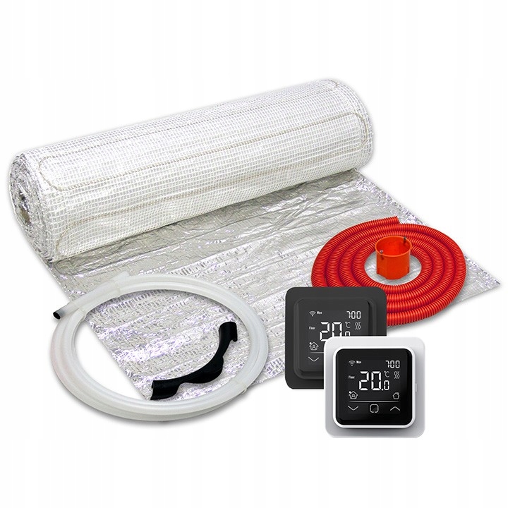 Vykurovacia rohož 7 m2 termostat Tvt 40 Cb sada TUYAsmart Thermoval