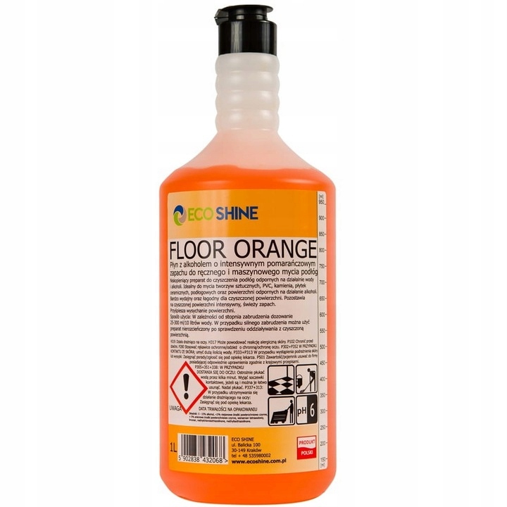 

Ecoshine Floor Orange 1L