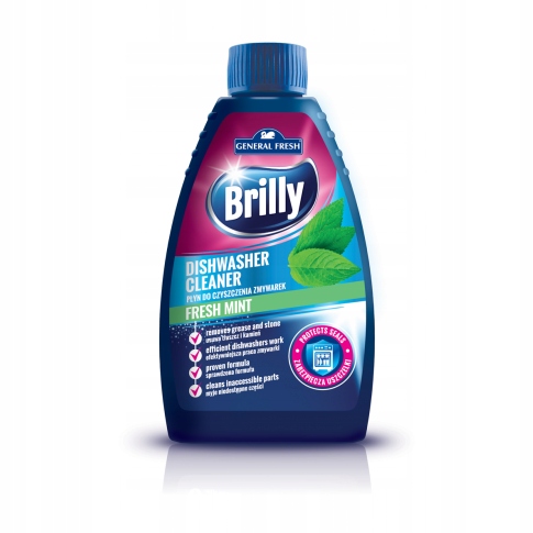 

Płyn do czyszczenia zmywarek Brilly 250ml Mięta