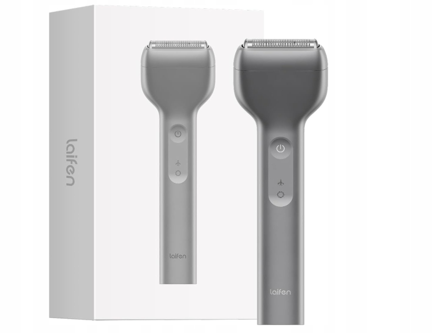 Laifen Holicí Strojek Planžetový holicí strojek Shaver T1 Pro Šedý IPX7 Jako Nový