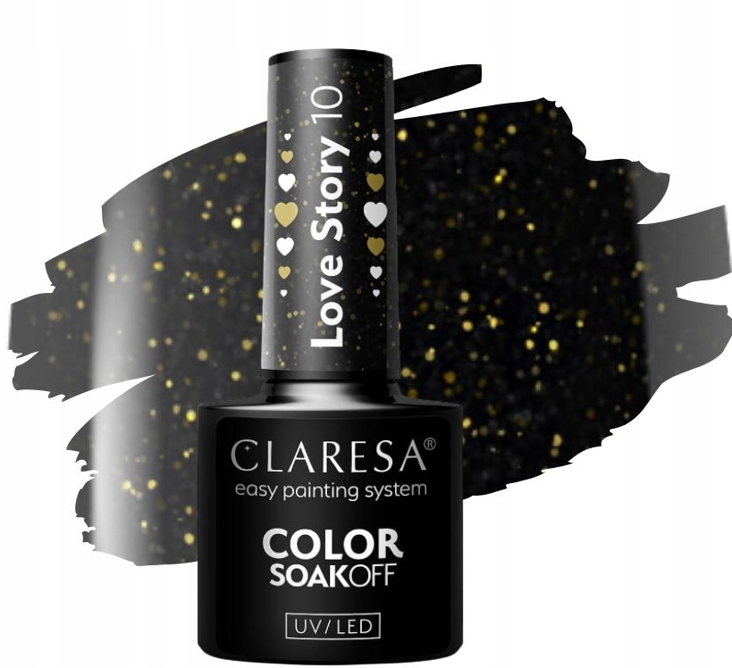 

Claresa Love Story 10 Lakier Hybrydowy Czarny