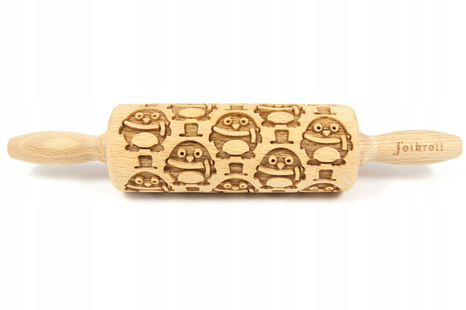 Wałek grawerowany wzór PINGWIN, junior