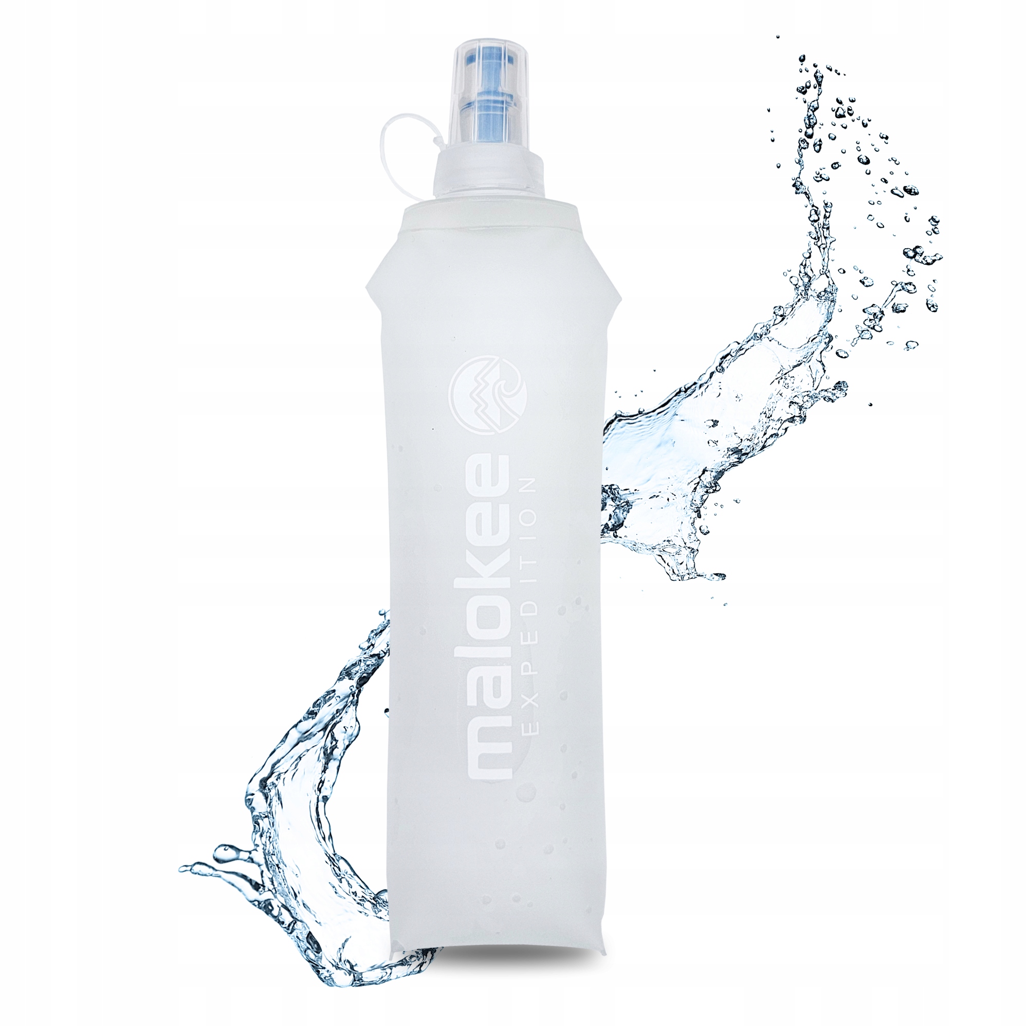 Softflask mäkká fľaša pružná fľaša na vodu na behanie skladacia