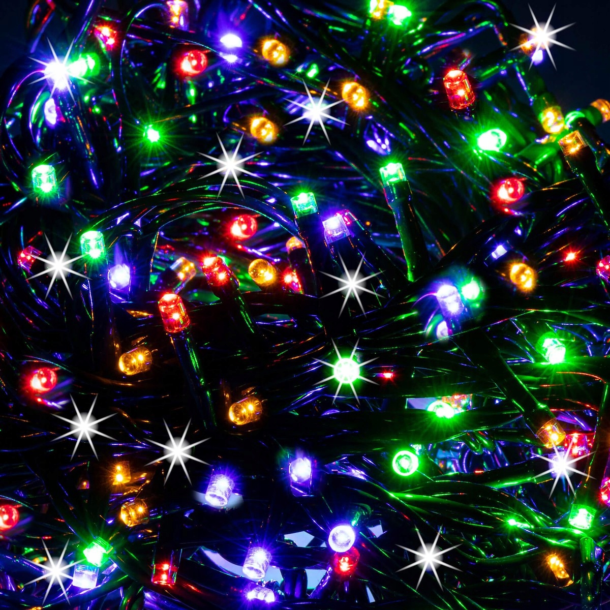 LAMPKI CHOINKOWE 500 LED ZEWNĘTRZNE 27,5M ŚWIATEŁKA CHOINKOWE NA PRĄD Marka Springos