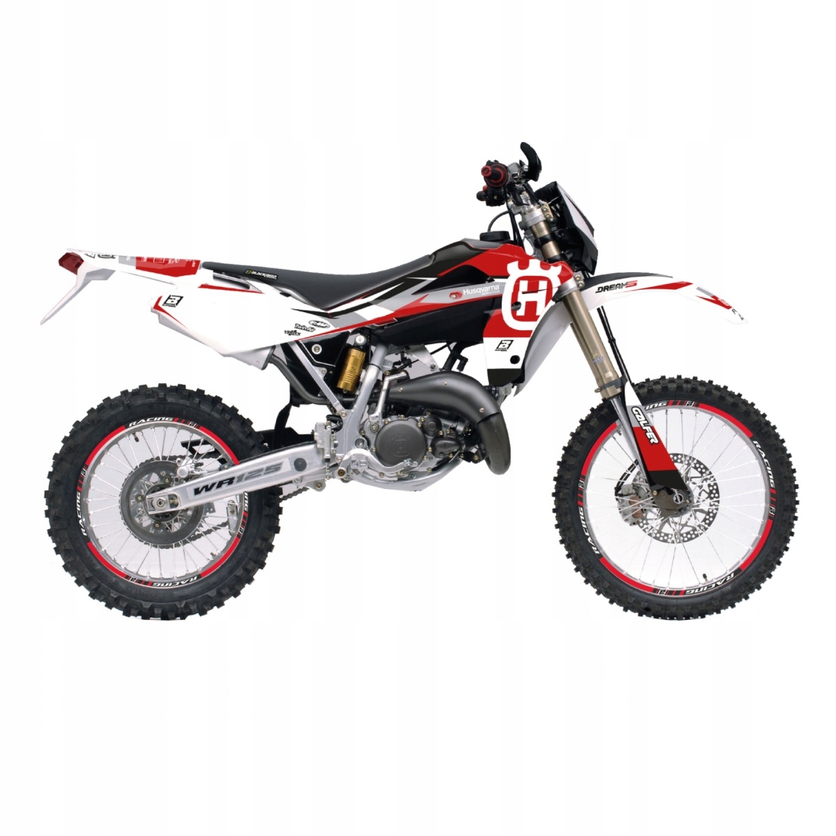 Sada Nálepiek (oklein) Husqvarna Cr 125 06-08, Wr 250/300 06-13 Dream 5