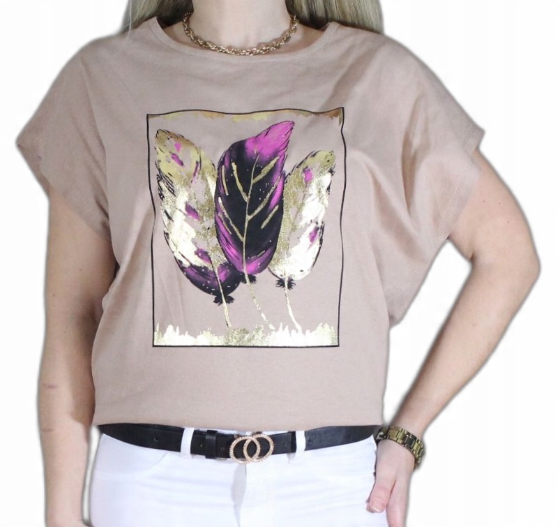 

Bluzka Koszulka T-shirt Nadruk Dużo Wzorów 4XL 48