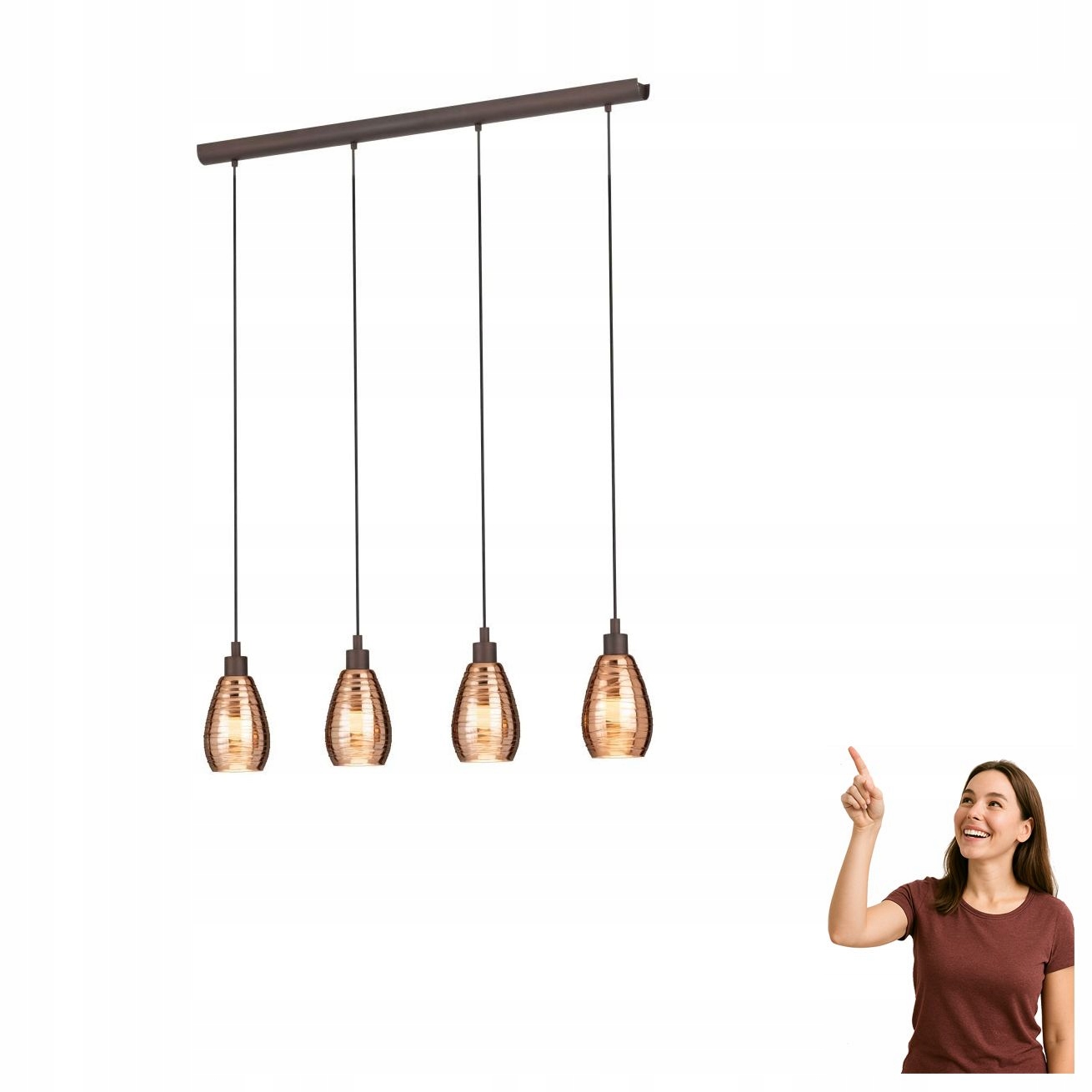 Závesná lampa Siracusa 39507 Eglo