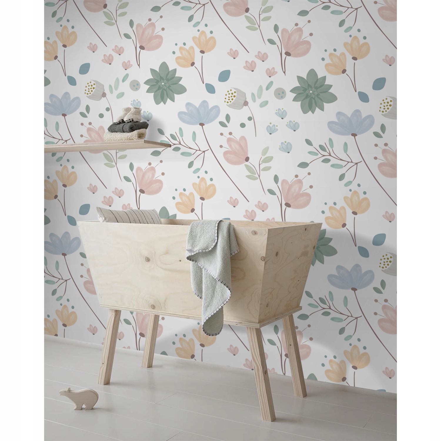 

Tapeta flizelinowa Wiosenne kwiaty polne 250x104cm