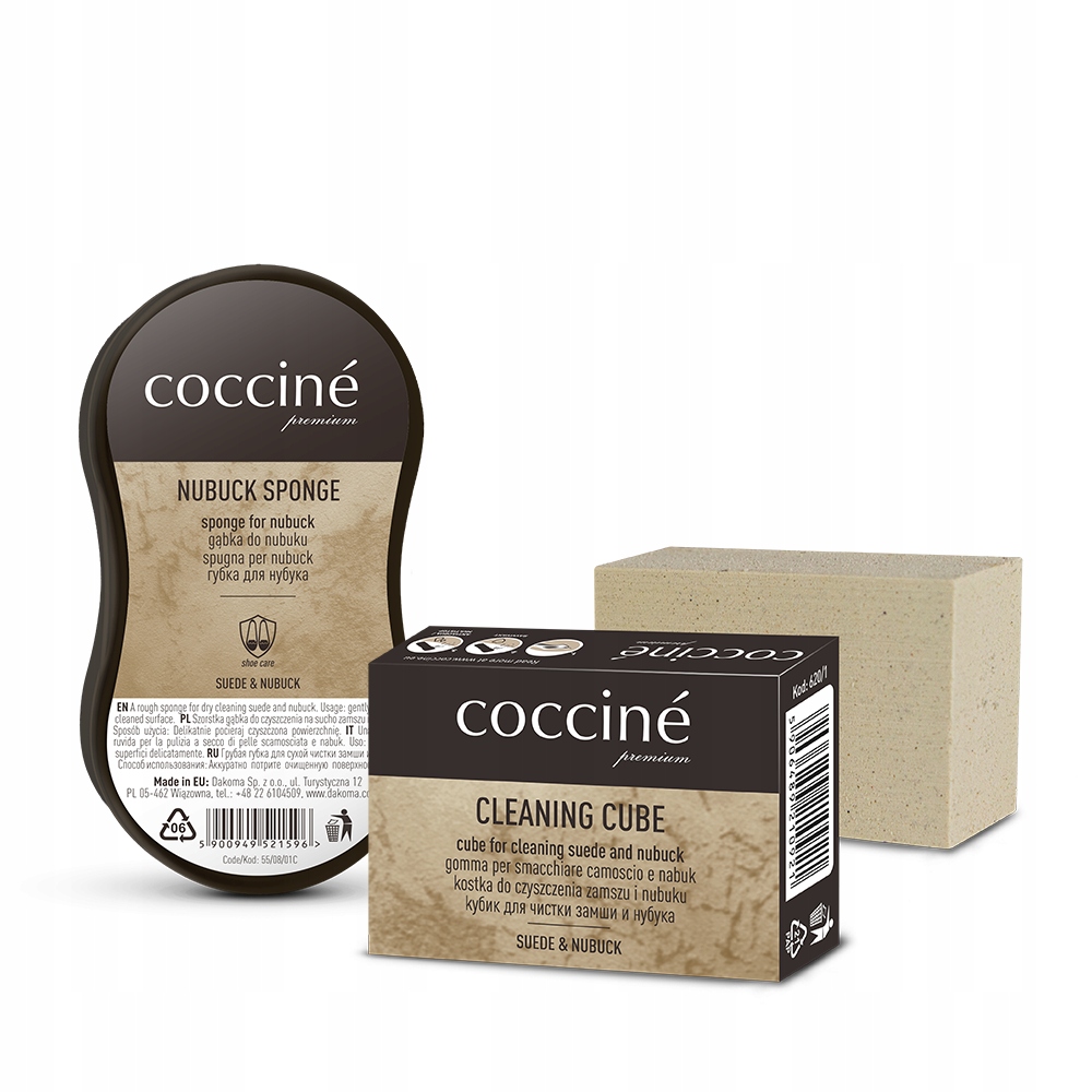 

Gąbka kostka do czyszczenia zamszu i nubuku