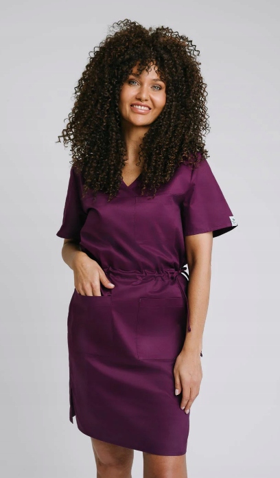 Šaty Lékařská Spawear Blanka Premium Jagoda XL