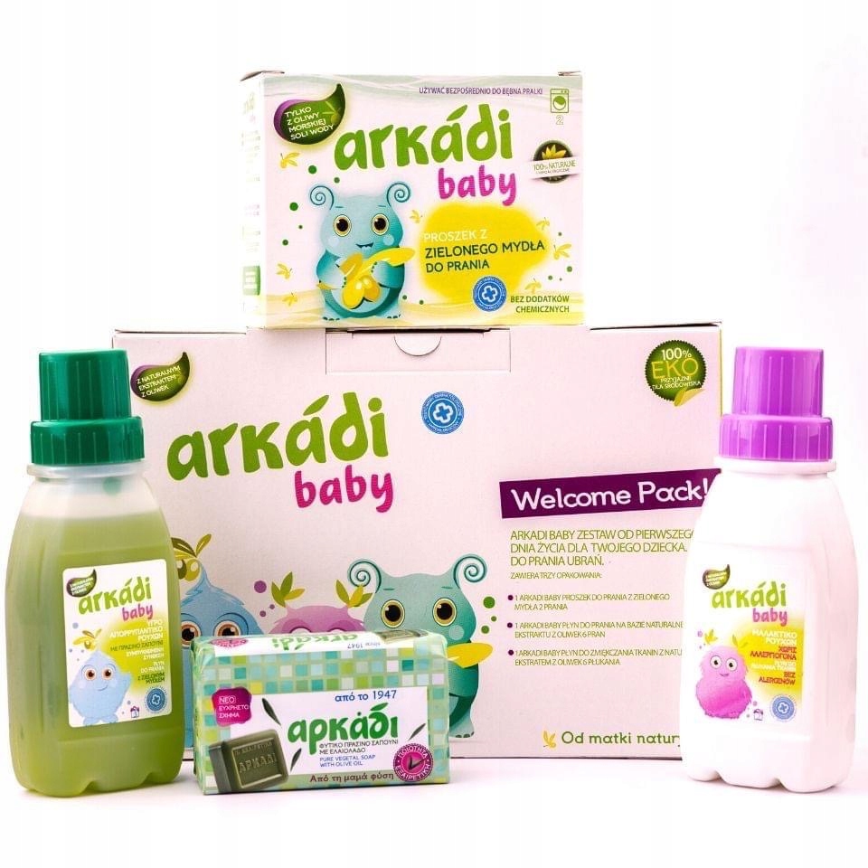 

Arkadi Zestaw Promo Do Prania Płukania Mycia Vegan