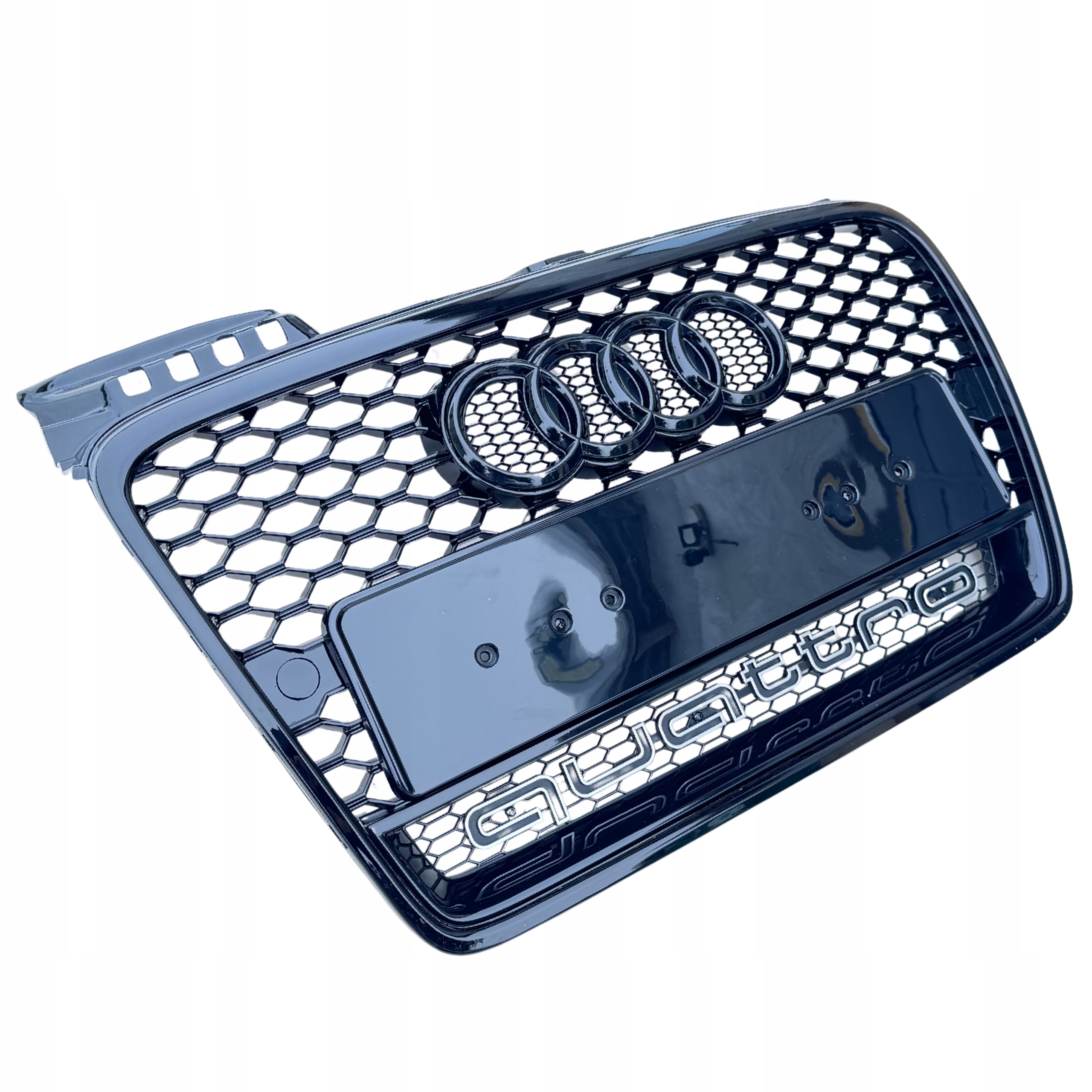 Gril Audi A4 B7 2004-2008 Medová Plástev Černý Lesk Rs Atrapa Nárazníku