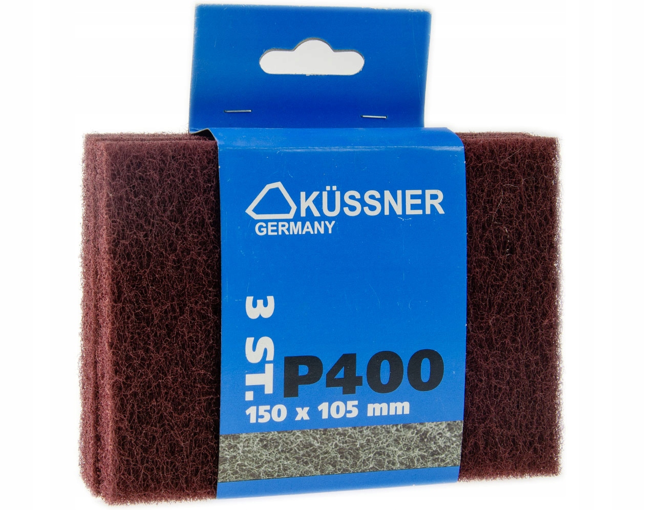 Filc Ścierny Do Czyszczenia Ścierania Polerowania Metalu Drewna P 400 3szt