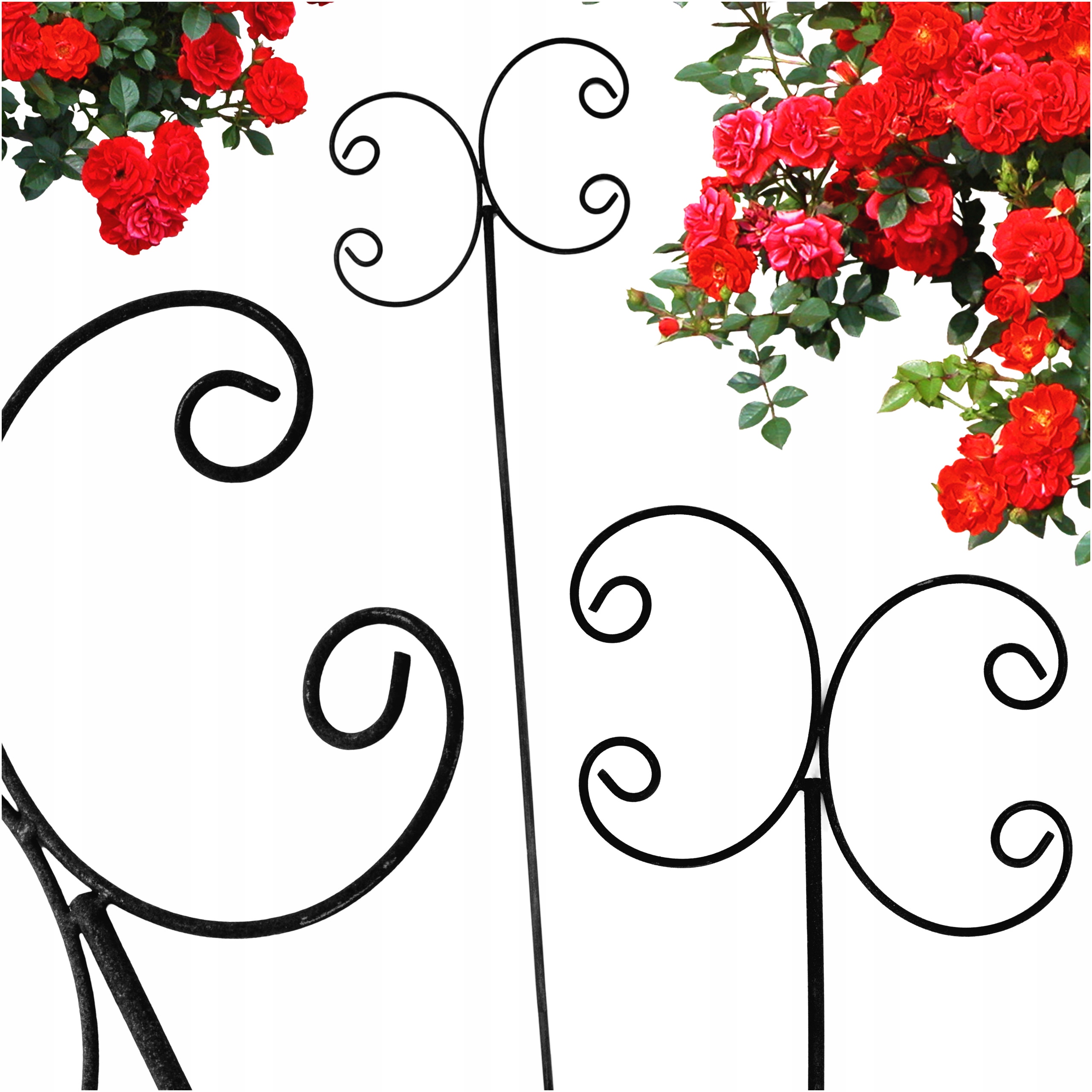 Zahradní Pergola Terasová Kovová Treláž Pro Růže Popínavých Rostlin 150 CM