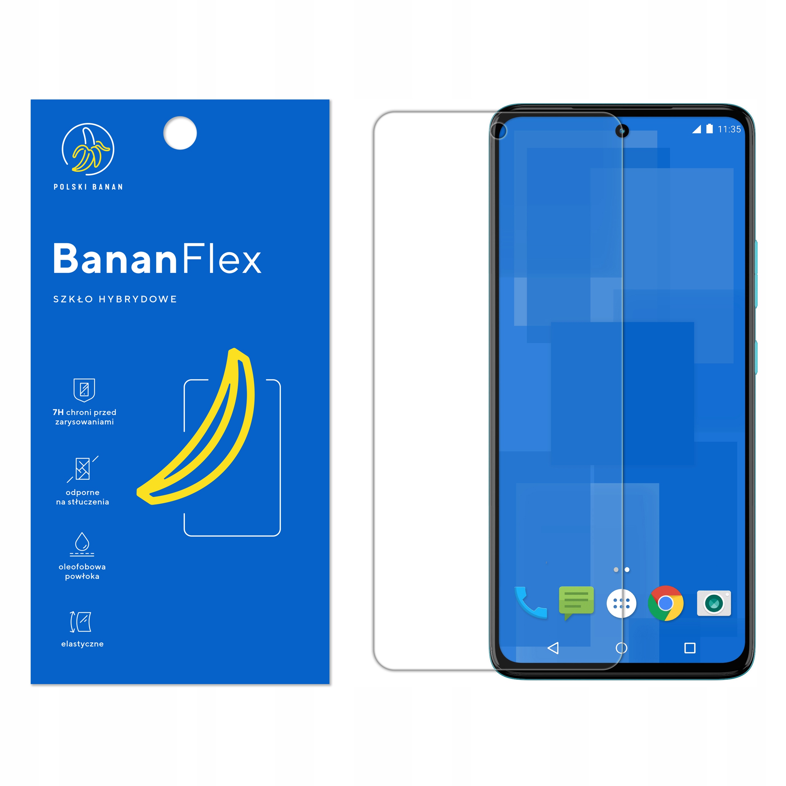 

Szkło Hybrydowe 7H do Motorola Moto G72