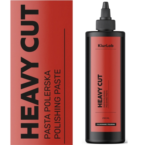 KIURLAB _ HEAVY CUT 250ML – ŚWIETNA PASTA POLERSKA O WYSOKIEJ SILE CIĘCIA