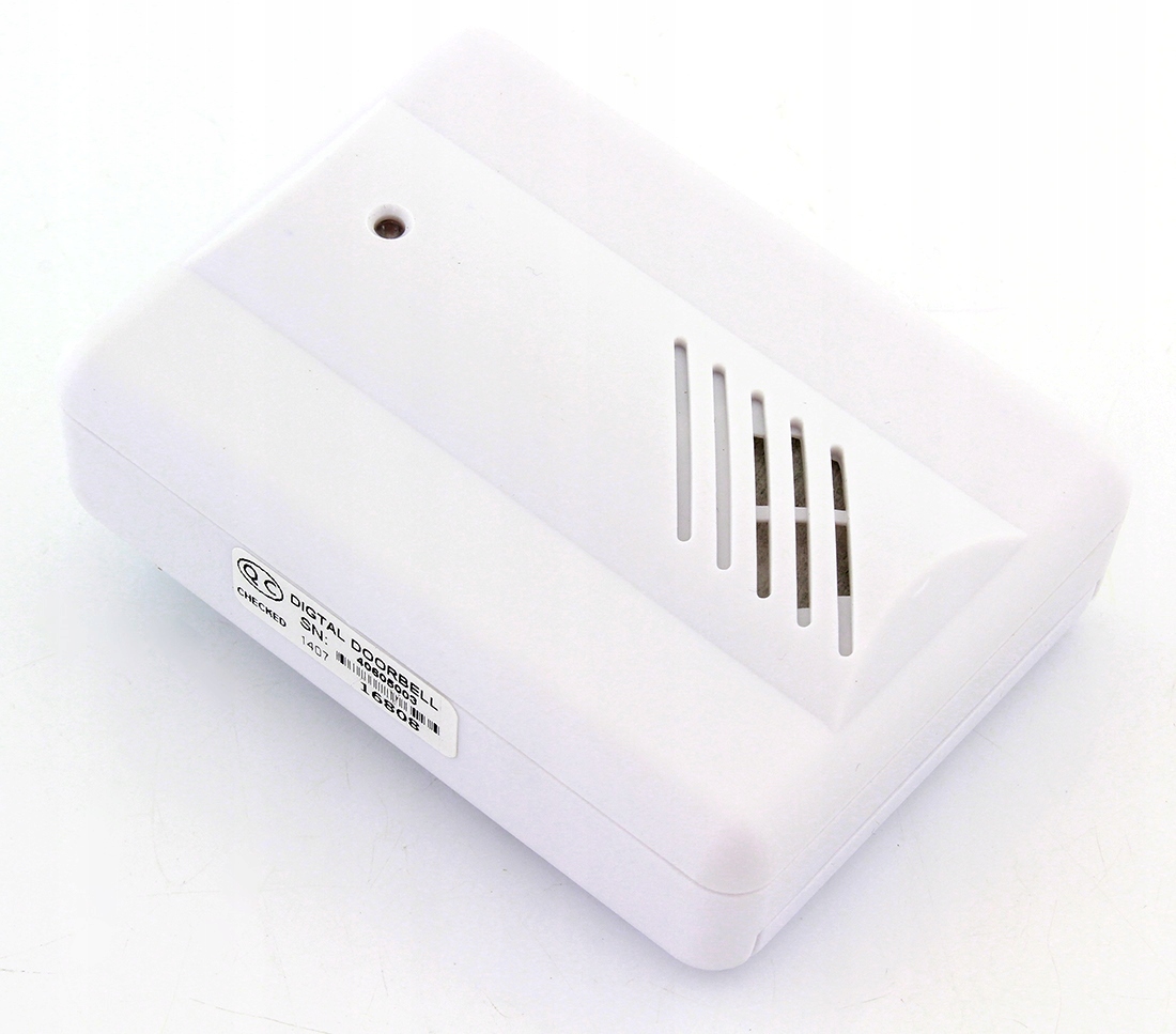 BEZPRZEWODOWY CZUJNIK WEJŚCIA RUCHU ALARM BATERIE Typ alarmu bezprzewodowy