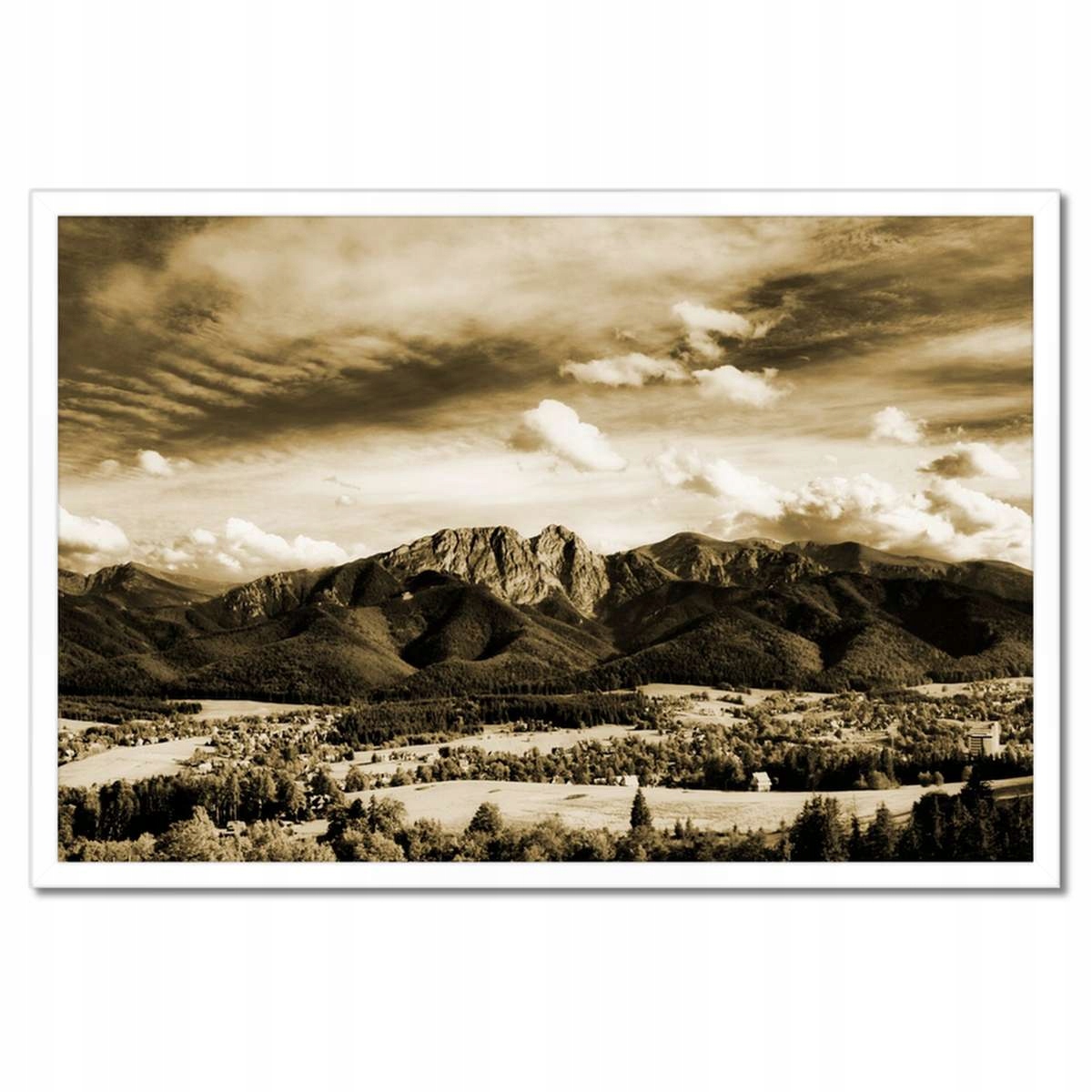 Plakáty v rámu 60x40 Tatry Polské hory Pohled