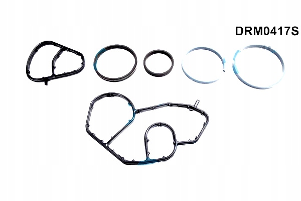 DR.МОТОР AUTOMOTIVE КОМПЛЕКТ УЩІЛЬНЮВАЧА РАДІАТОРА МАСЛА FORD СОБАКИ FOCUS