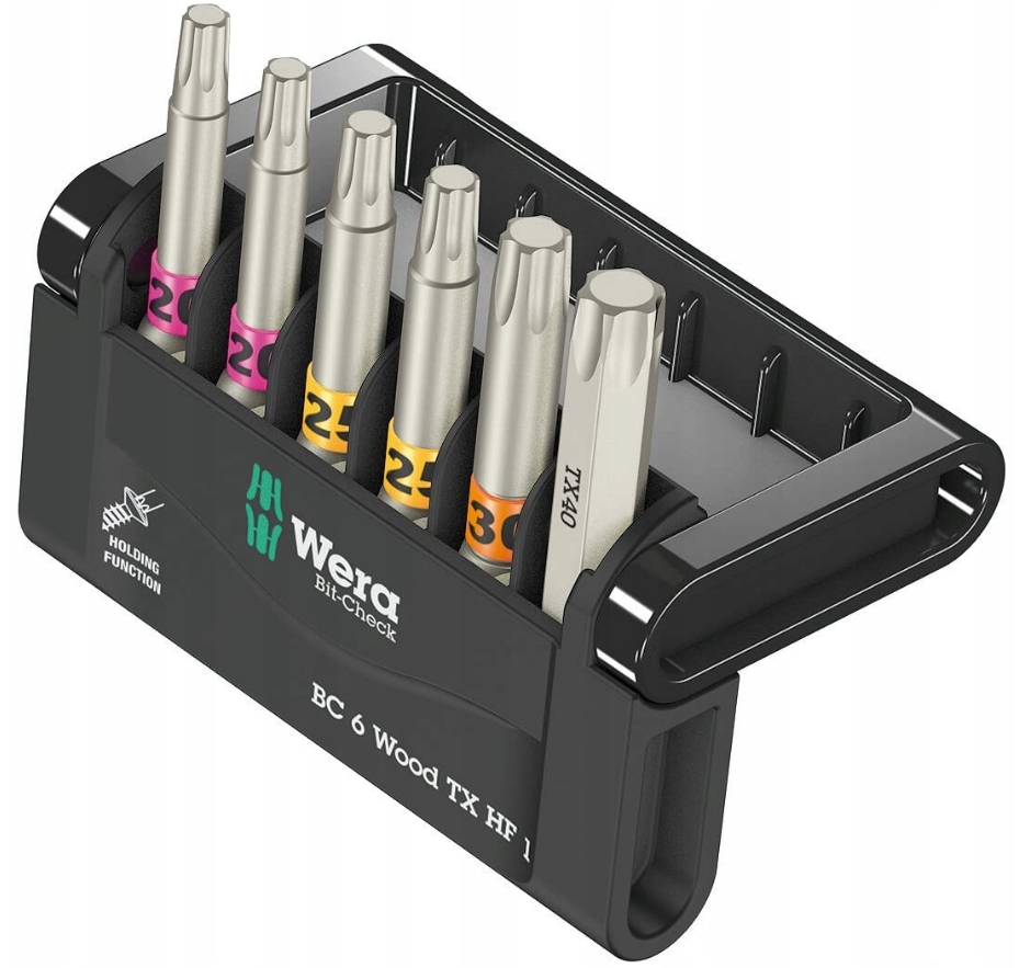 Wera Bity Torx z funkcją mocowania 50mm do drewna Würth Assy Spax