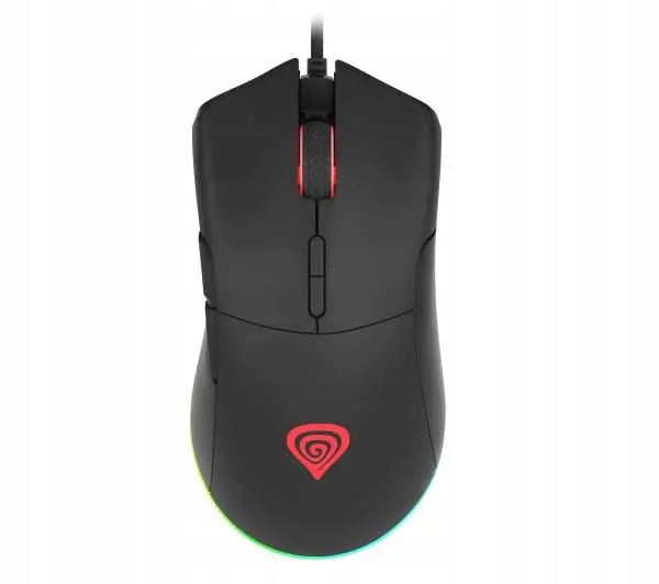 Mysz przewodowa Genesis Krypton 290 Czarna 6400 dpi Gamingowa