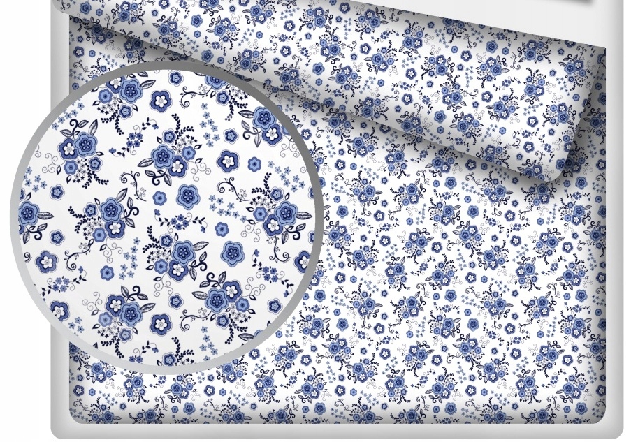 

Prześcieradło Bawełna 160x200 Porcelana