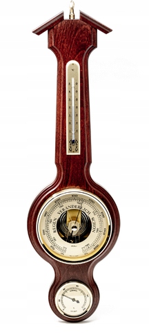 Elegantní meteostanice barometr, teploměr, vlhkoměr Fischer 4673-22-001