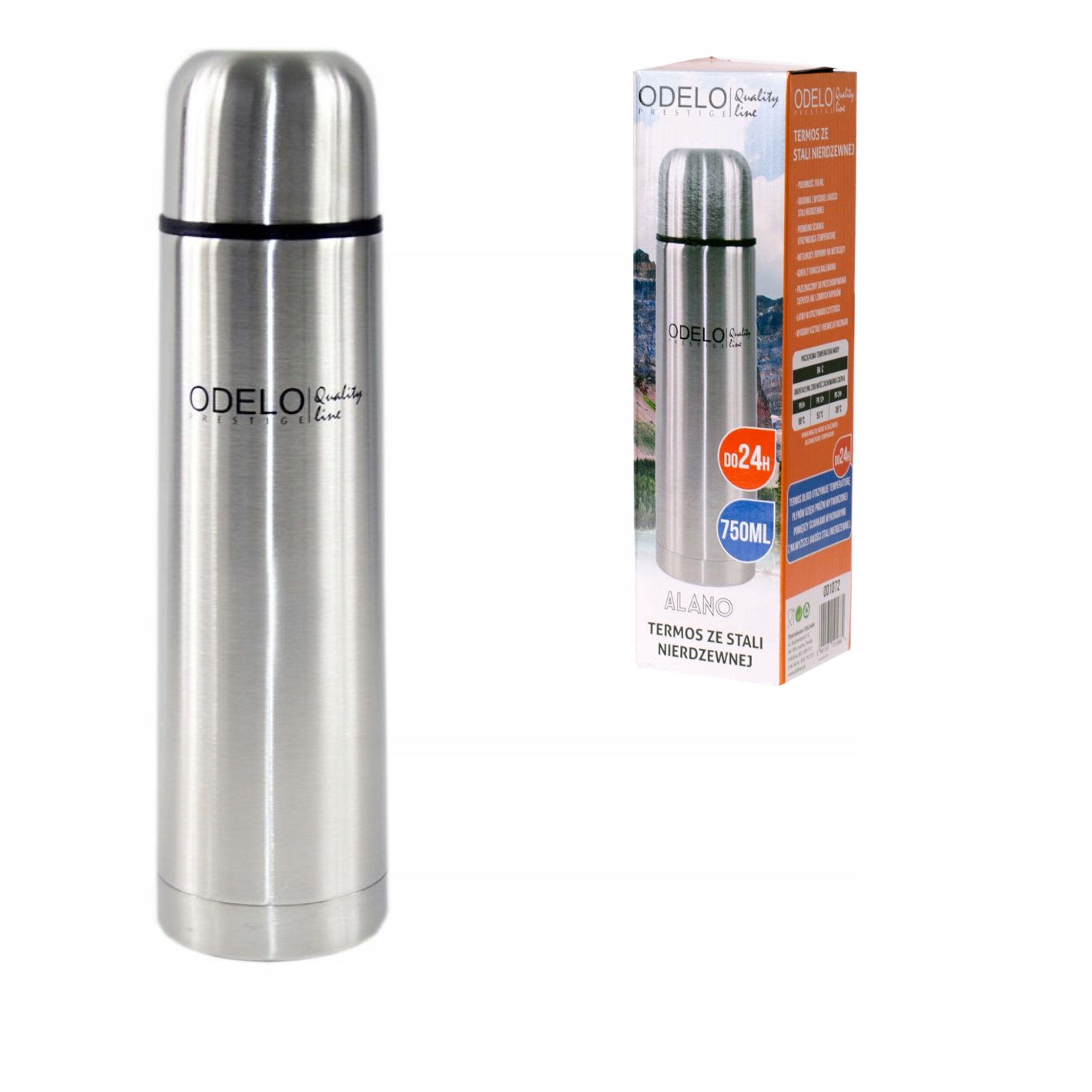 

Termos Kubek Termiczny Alano 750ML Szary Odelo