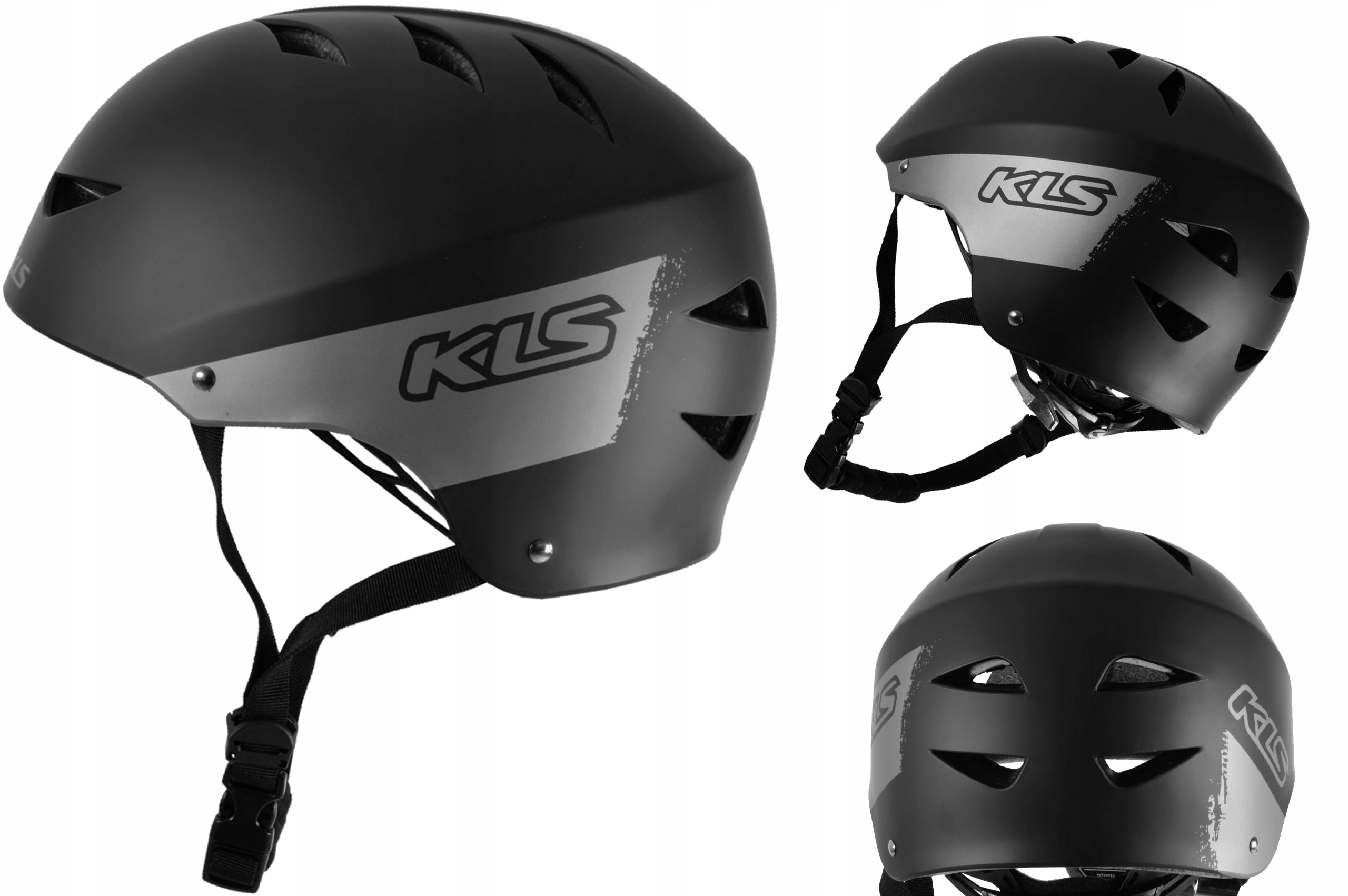 Kask rowerowy Bmx Dirt Kellys Kls Jumper Black rozmiar S/m (55-58 cm)