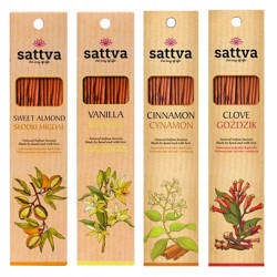 

Kadzidła Vanilla Sweet Almond Cinamon Clove Sattva