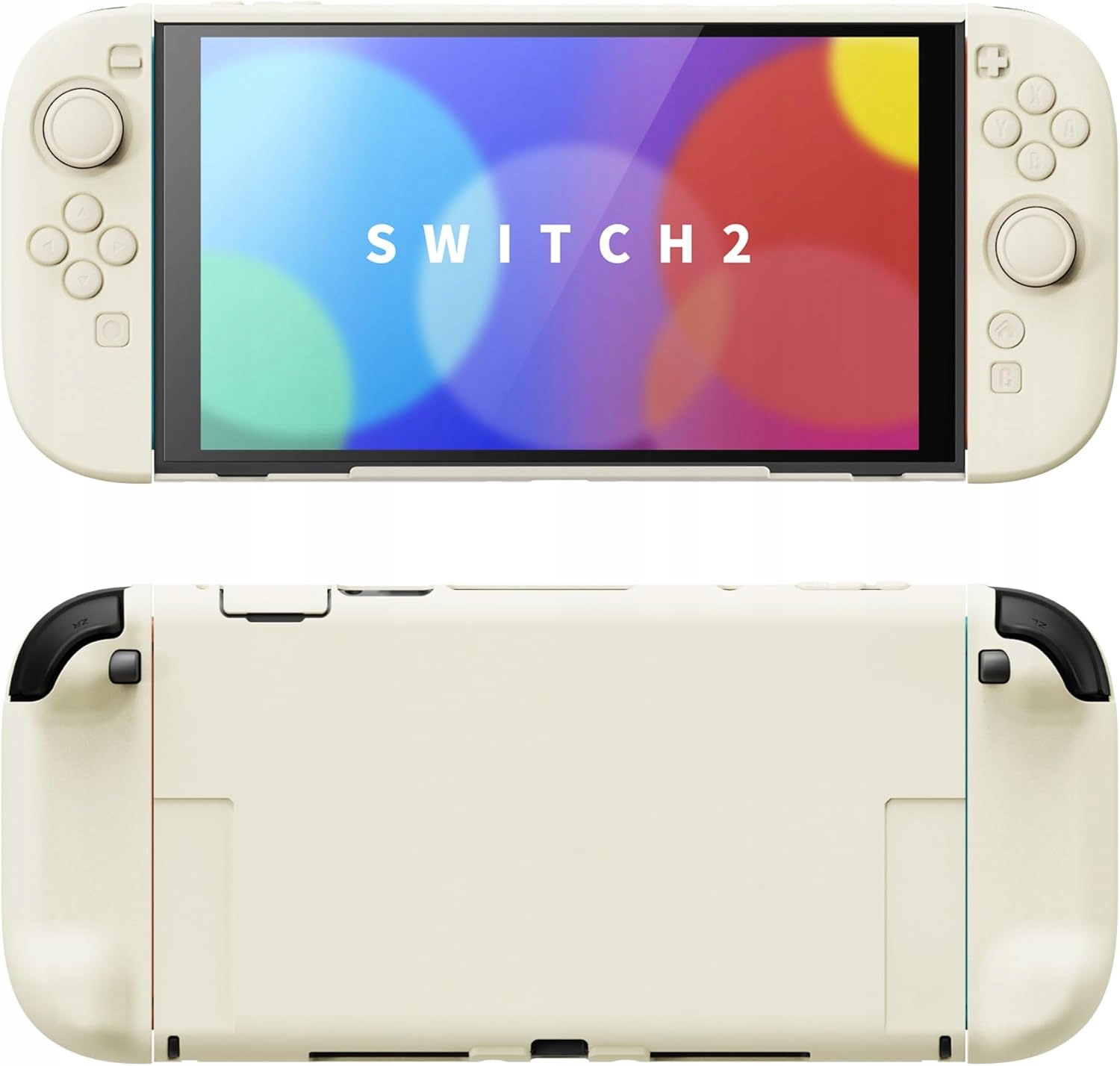 ETUI OCHRONNE TWARDE DO NINTENDO SWITCH 2 Z PODSTAWKĄ I UCHWYTEM ŻÓŁTY