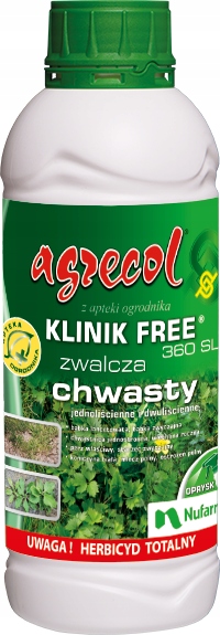 

Klinik Free 360 Sl 0,5L Glifosat Na Chwasty