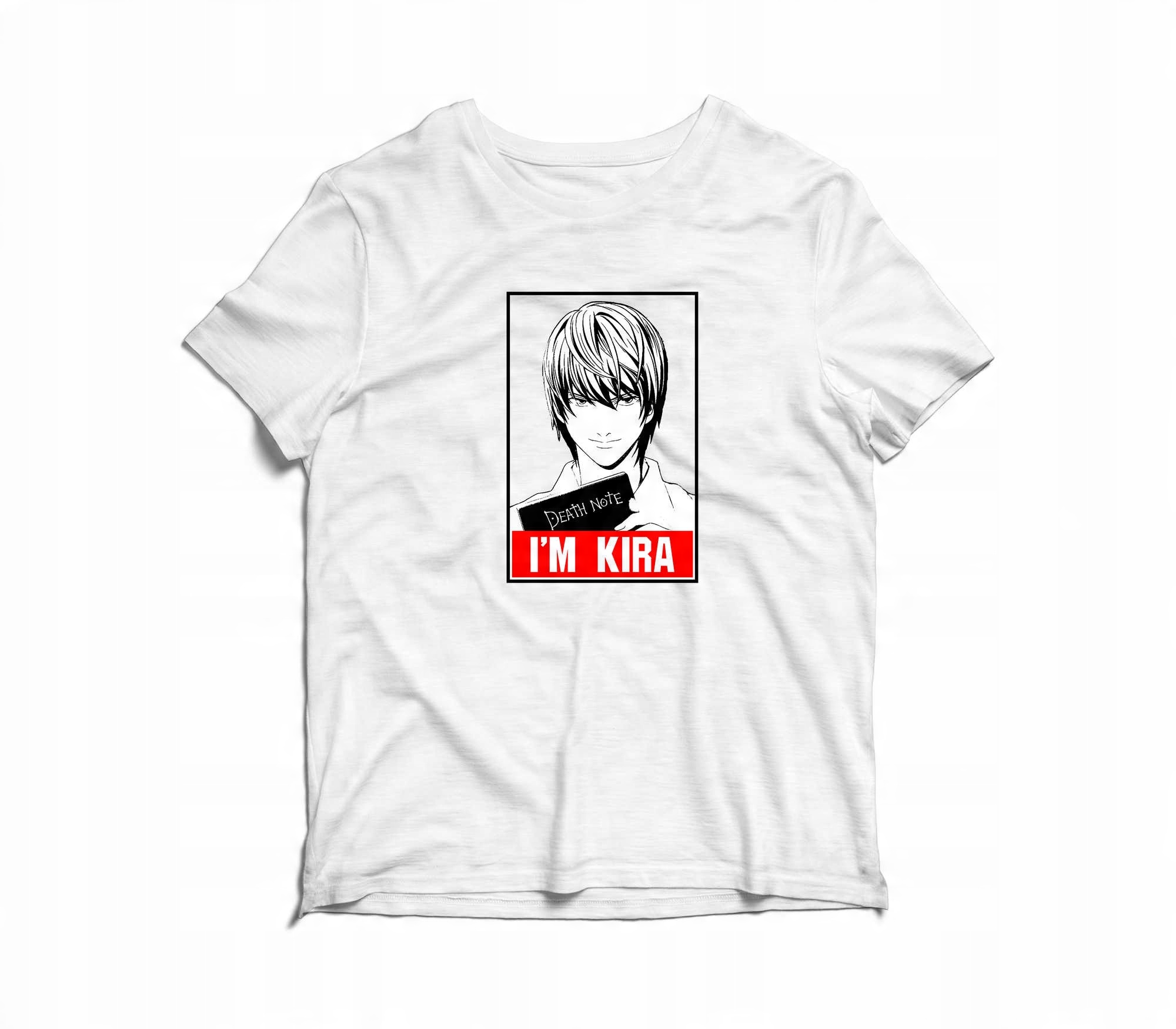 

Koszulka Death Note Manga Anime Prezent Męska L