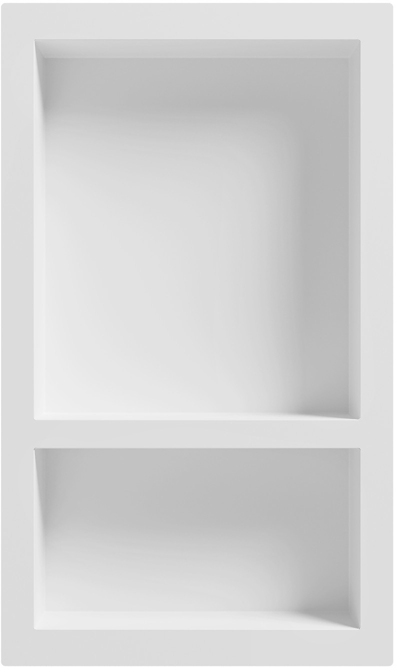 Nástěnná police Mexen X-Wall-S 68,6x40,7 cm bílá, Smc plast