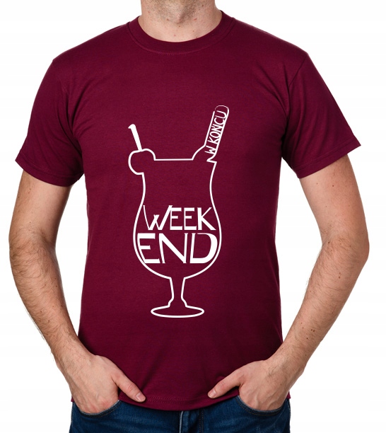 

koszulka W Końcu Weekend prezent