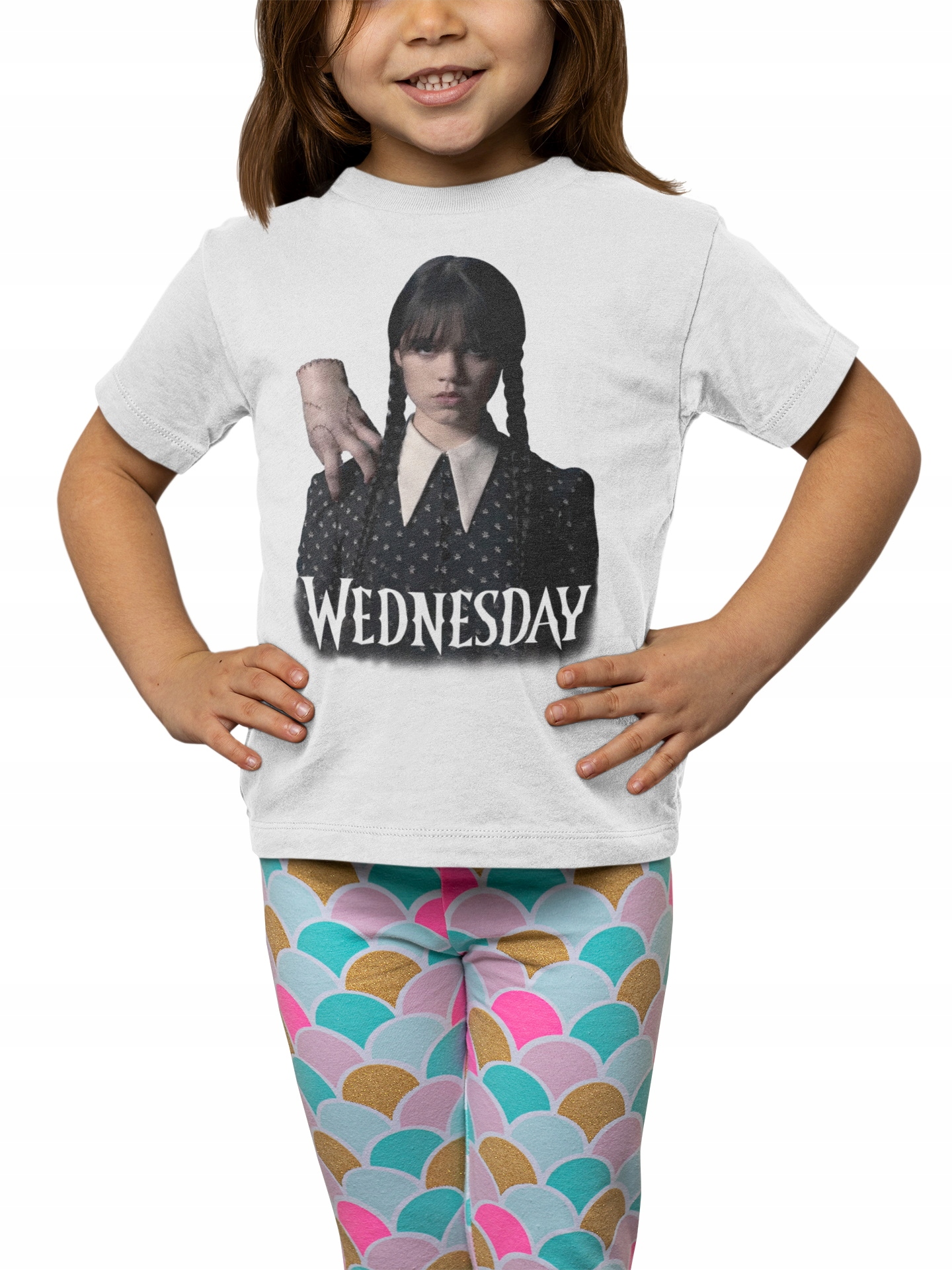 

Dziecięca Koszulka Serial Wednesday Addams Dance