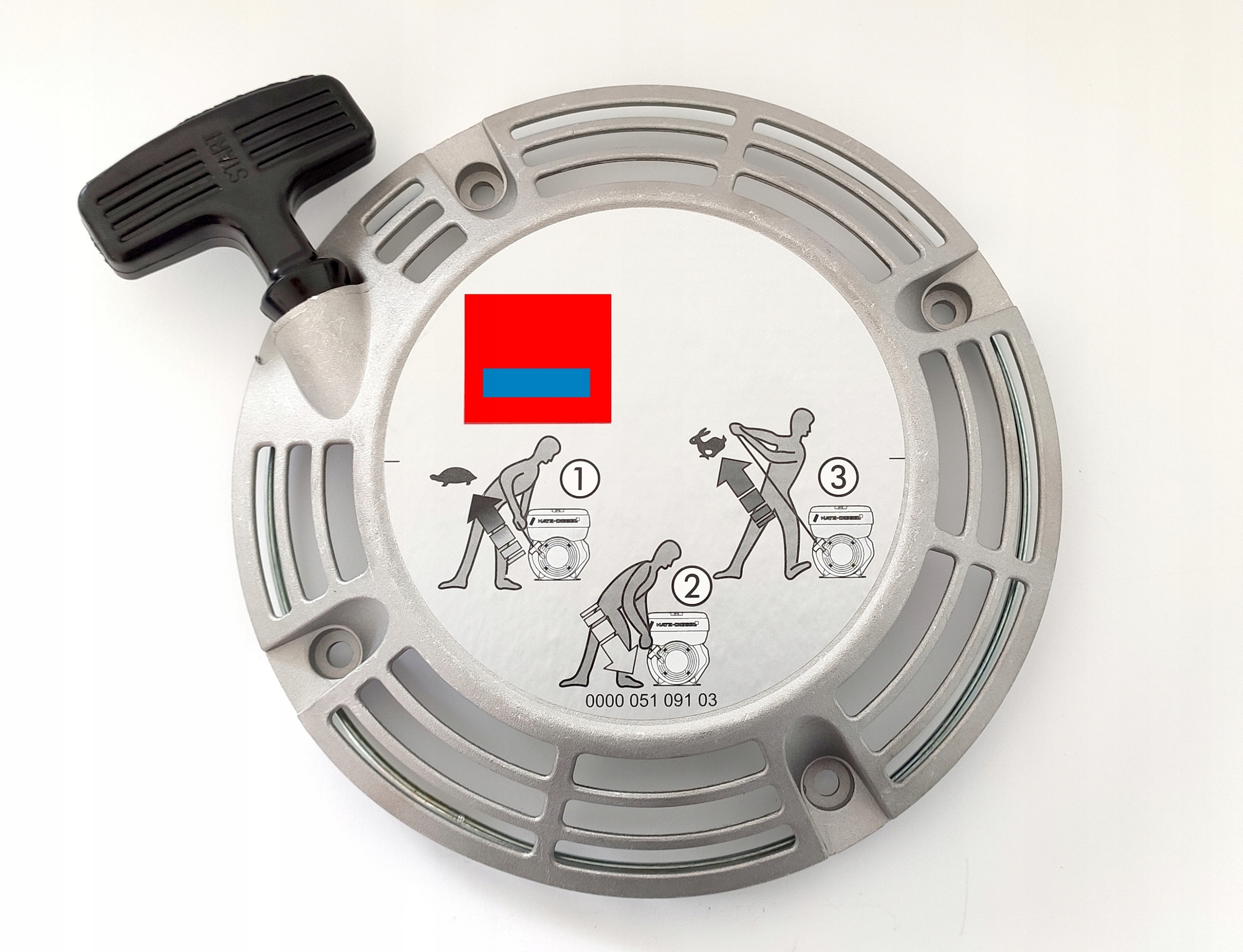 Rozrusznik Hatz 1B20-1B50 do Wacker Weber Bomag Ntc nr 02319100