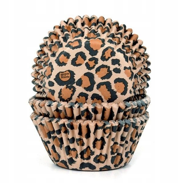 

Papilotki do muffinek Panterka 50 szt.