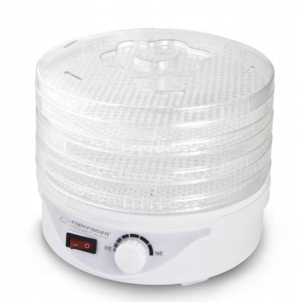 Suszarka do grzybów, warzyw i owoców Esperanza Délicatesse EKD003 (250W; ko