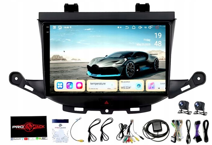 Rádio Android Opel Astra K 2015-2020 Wifi Carplay Usb 64GB Modem Sim
