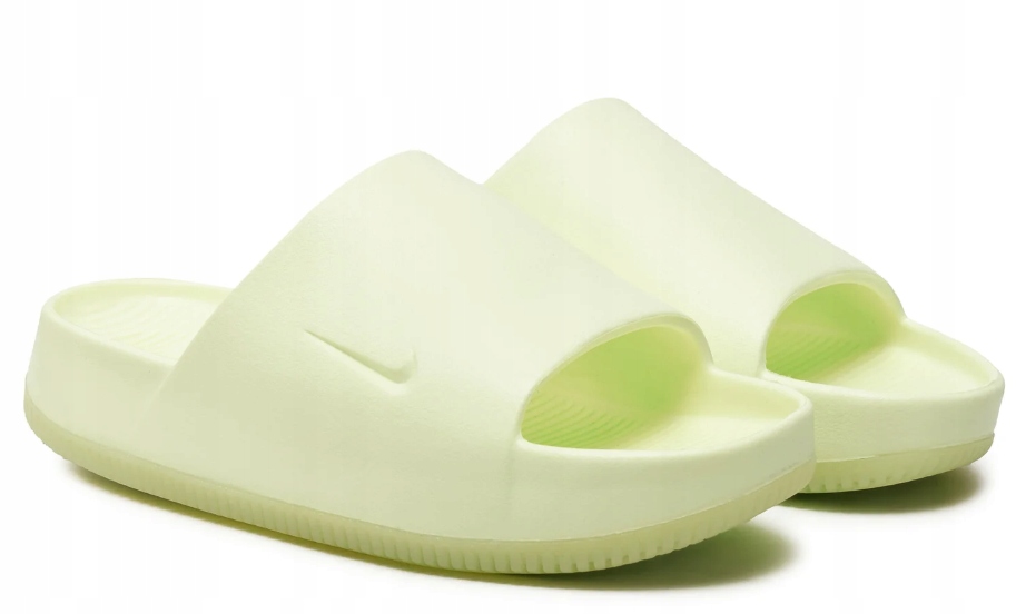 Nazouváky pantofle Nike Calm Slide Limetkové Bazénové DX4816-702 42