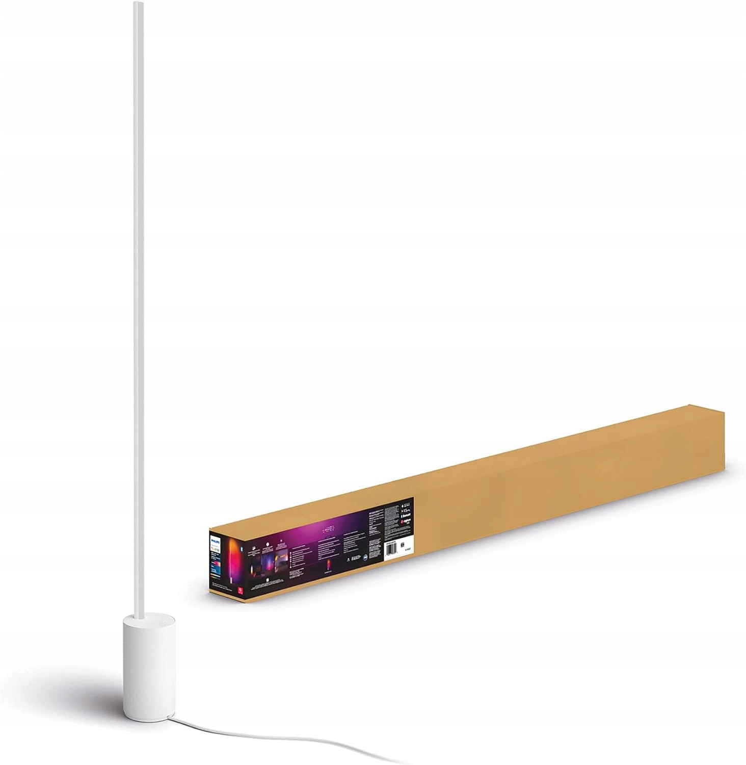 Led podlahová lampa Gradient Rgb 145 cm Inteligentná Smart Signe Philips Hue